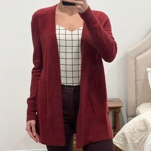 Madewell red cardigan - XS